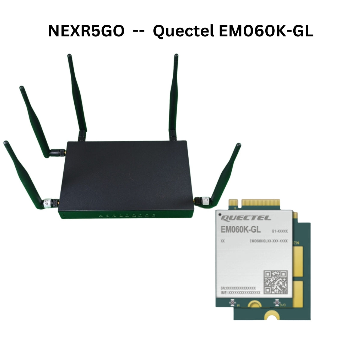 NEXR5GO Cellular Router | PoE Power Option | Dual Band WiFi
