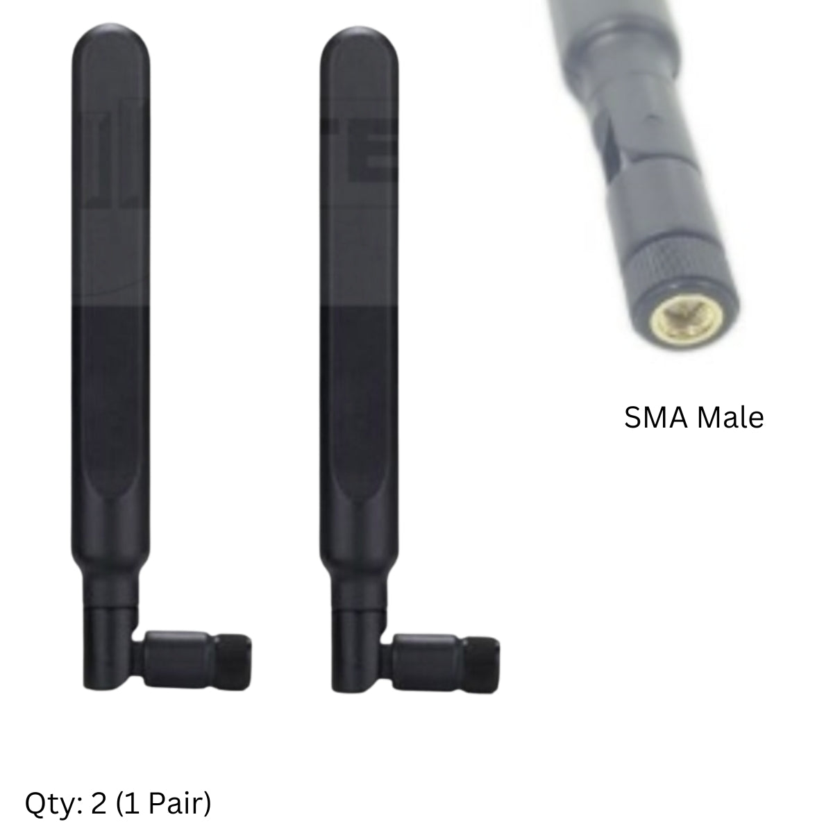 700-2700MHz 4dBi 4G 5G Hotspot Omni-Directional Antennas (SMA