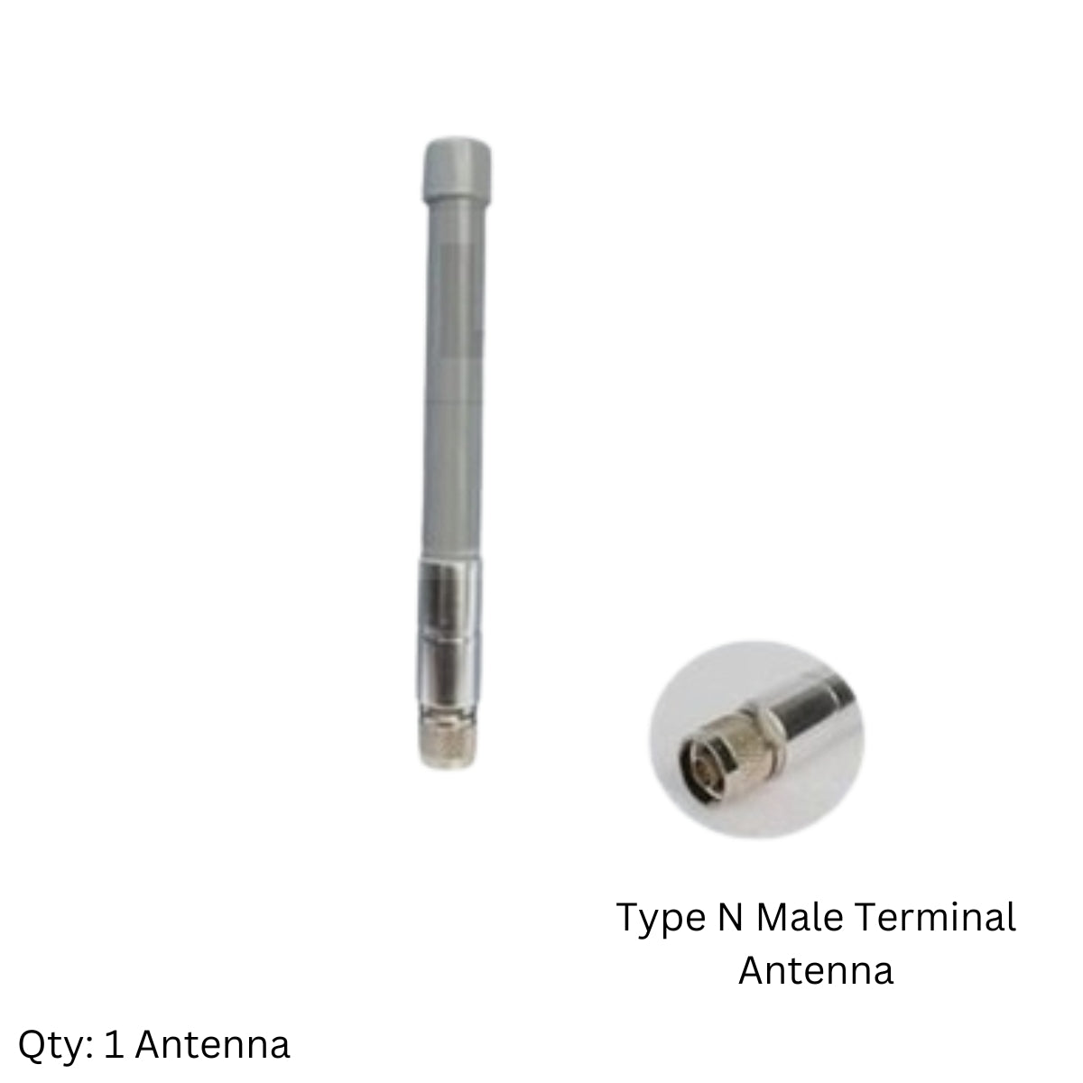 700-2700MHz Radome Tube 3dBi-4dBi 4G LTE Omni Antenna N Male