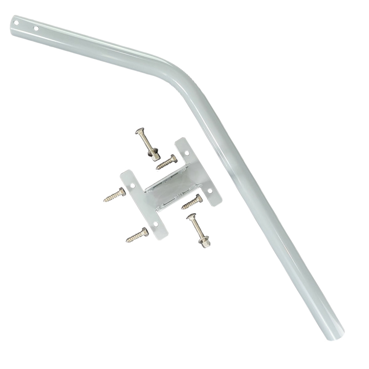 36″ Solid Steel 1-1/2" J-Pole Style Antenna Mount Kit – Made in the USA