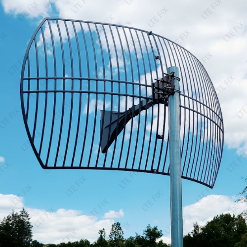 The Magnum Parabolic Grid Directional Antenna | 26dBi | Ultra Power | 600-6500MHz | 4G 5G and WiFi