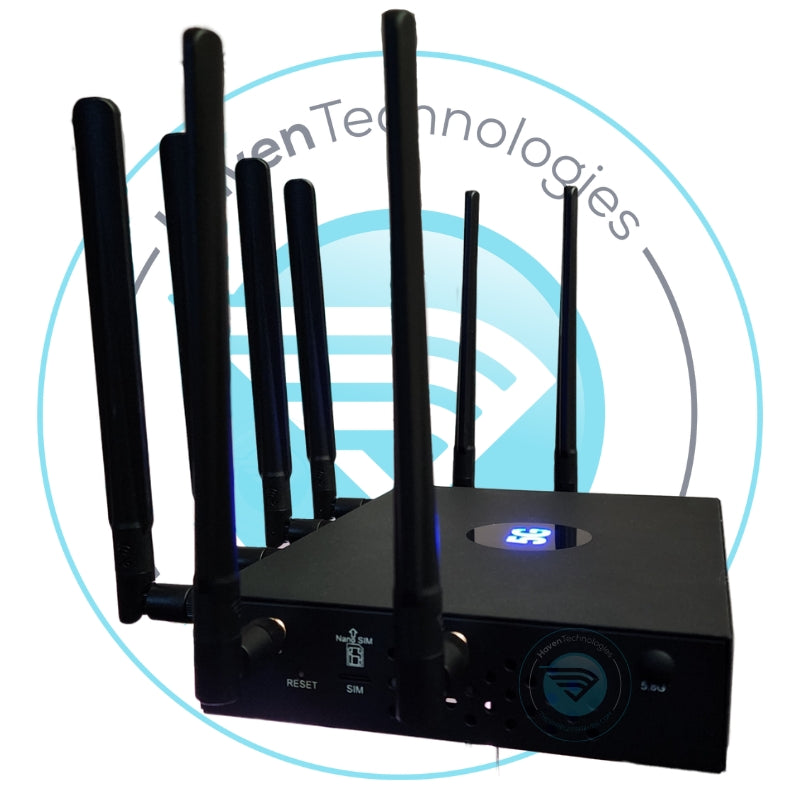 WiFiX NEXPRO V2 5G Gigabit Wireless Internet WiFi6 AX3000 Dual SIM Router with Quectel 5G Wireless Internet Modem Options