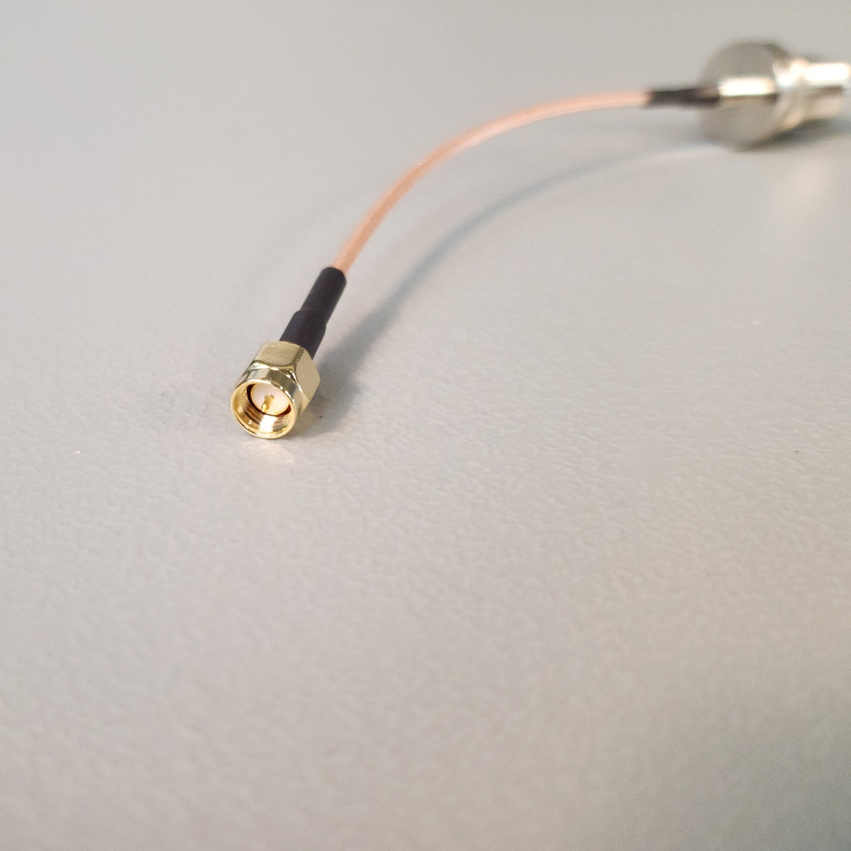 N Type Female Bulkhead to SMA Male (Straight) Pigtail - 6 inch (15.24cm)