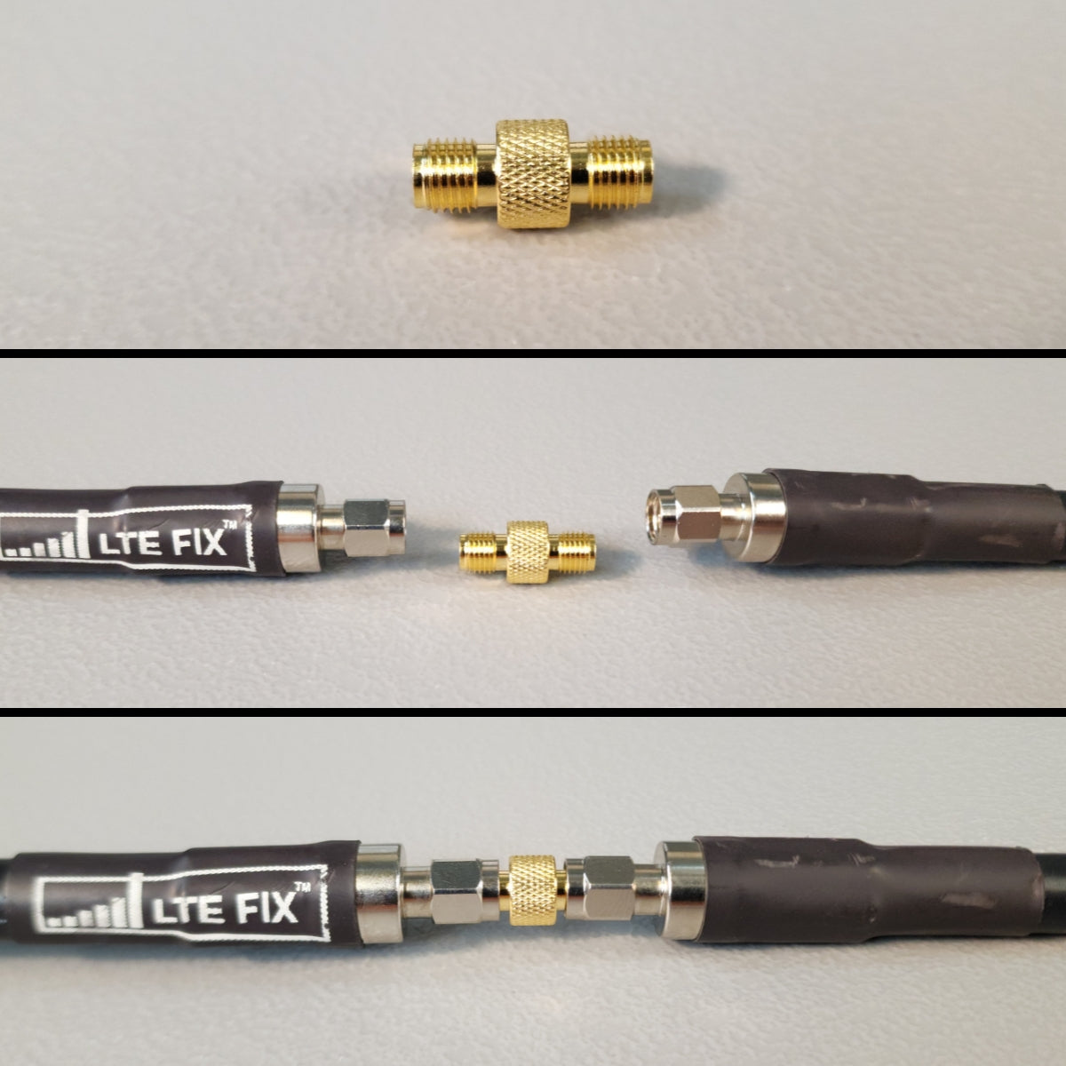 Cable connector adapter | SMA Female to SMA Female | 1 Pair