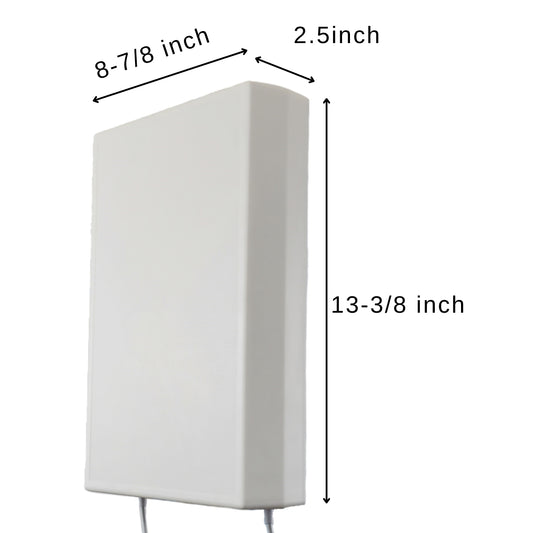 WiFiX Blaster 2x2 MIMO Flat Panel Directional Antenna | 5G 4G | 600-4000MHz | N Female