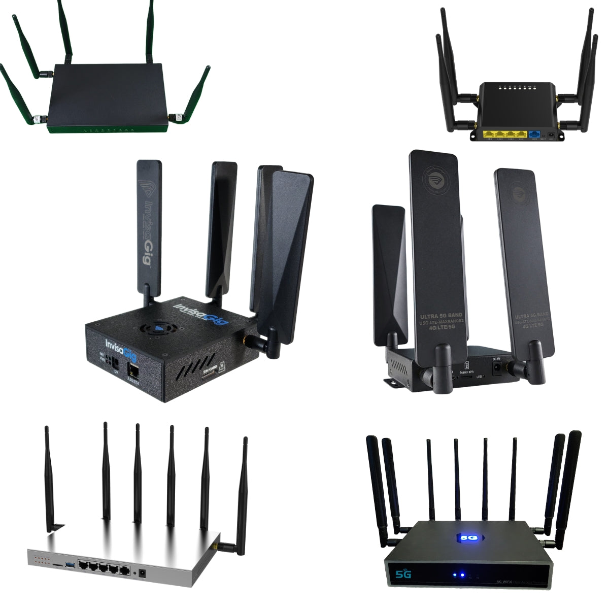 Cellular and WiFi Internet Systems