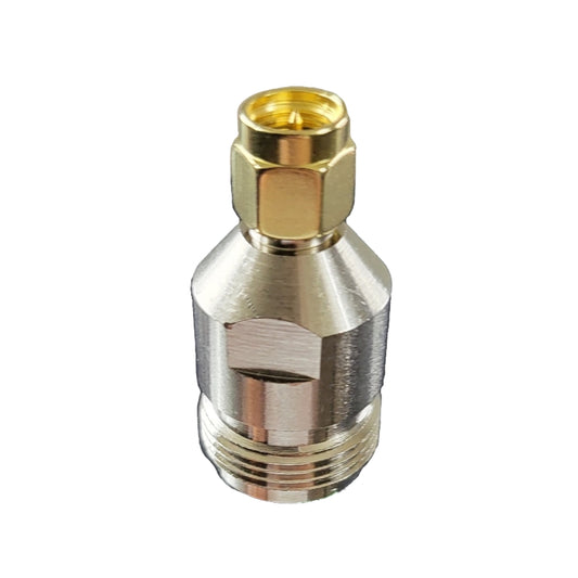 Cable connector adapter | Type N Female to SMA Male