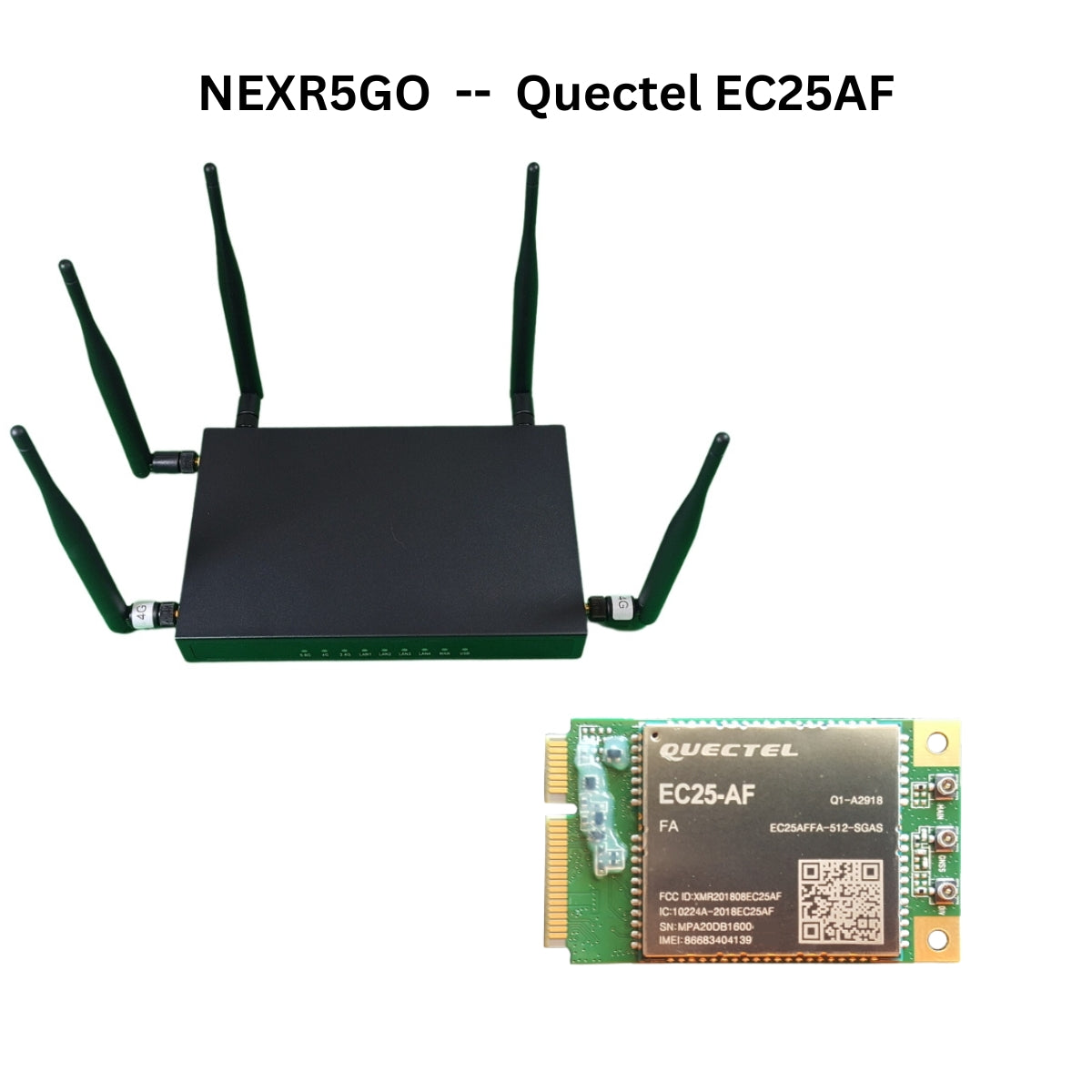 NEXR5GO Cellular Router | PoE Power Option | Dual Band WiFi