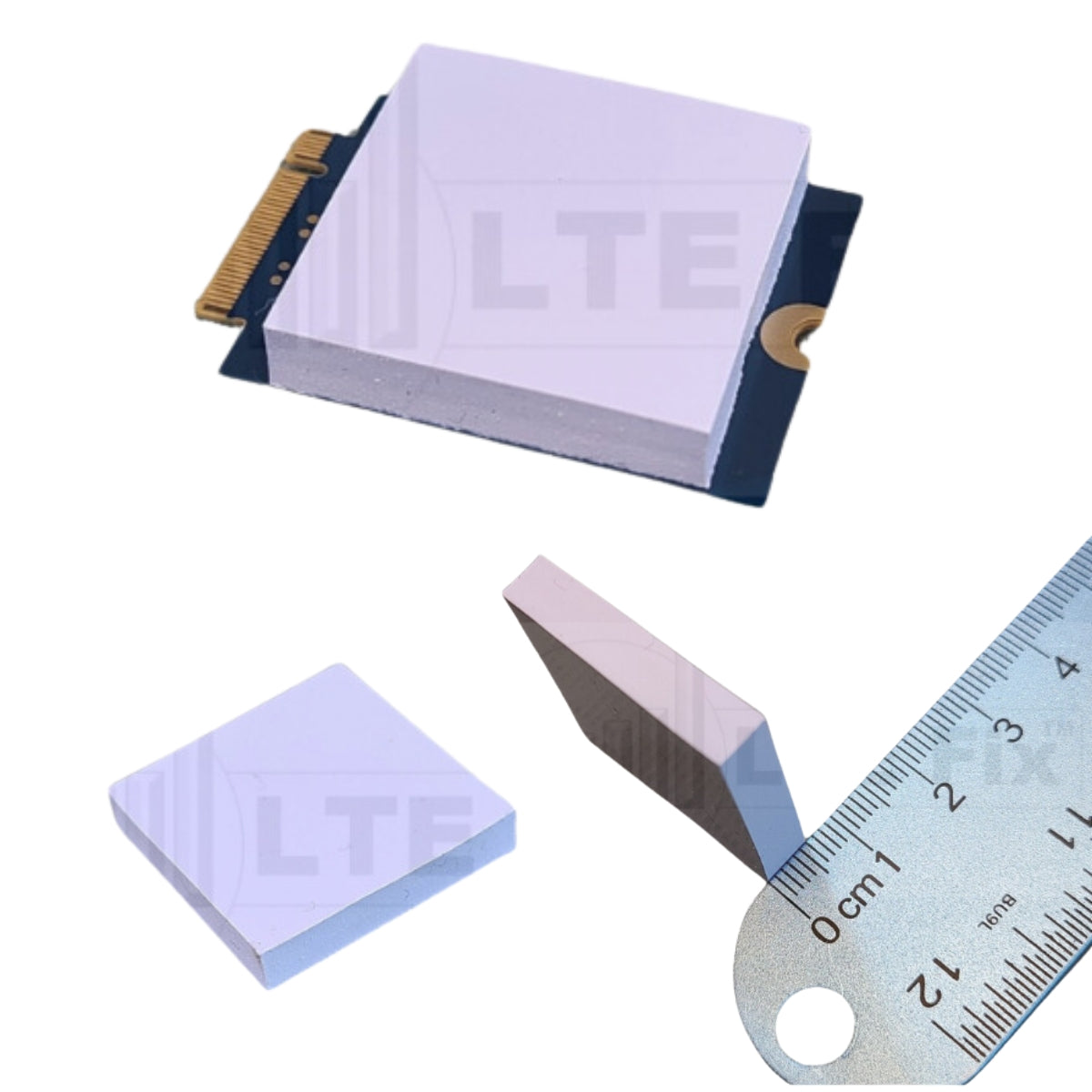 Heat Transfer Keypad PCB Thermal Heat Transfer Pads | 30mm x 30mm x 6mm | 2 Pack – The ...
