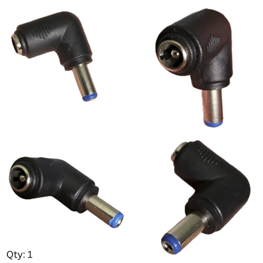 Power Plug Right Angle Adapter | 2.1 x 5.5 Barrel Style Plug