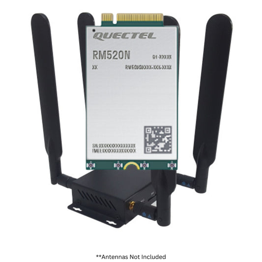 Quectel x62 RM520N-GL 5G Modem with USB3 to M.2 Key B 4G 5G Modem Adapter Enclosure with SIM Card Slot - V7
