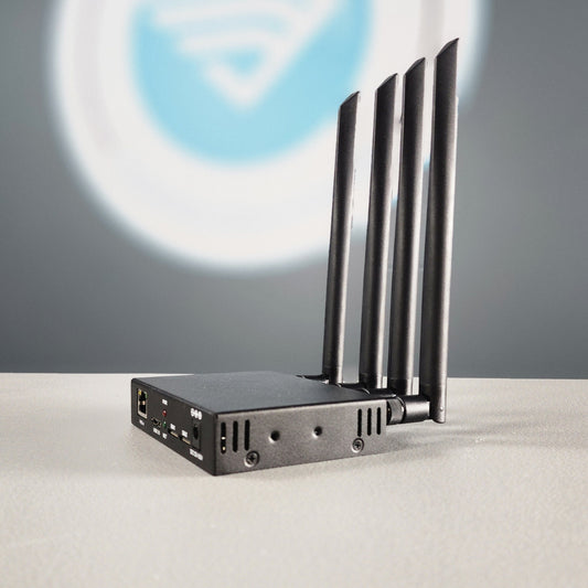 M.2 Key B 4G 5G Modem Adapter Enclosure | 2.5G Ethernet - RJ45 | USB3 | Dual Nano SIM | PoE Power Supported