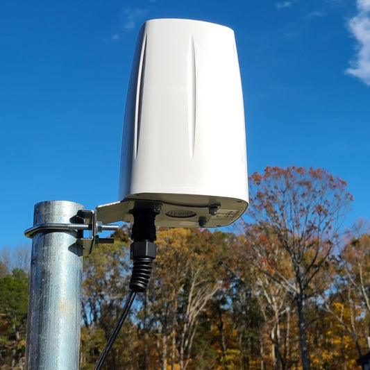 Signal Brick 700-2700MHz WiFi Cellular 4dBi Omni-Directional 2x2 MIMO Antenna (± 45°) RJ45 Connector