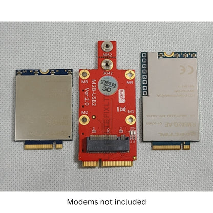 Mini-PCIe to M.2 (NGFF) Key B 4G 5G Modem Adapter