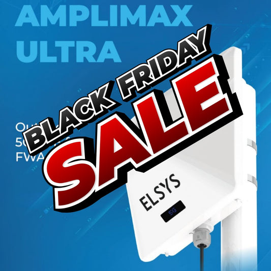 Elsys Amplimax Ultra 5G Outdoor CPE and Directional Antenna