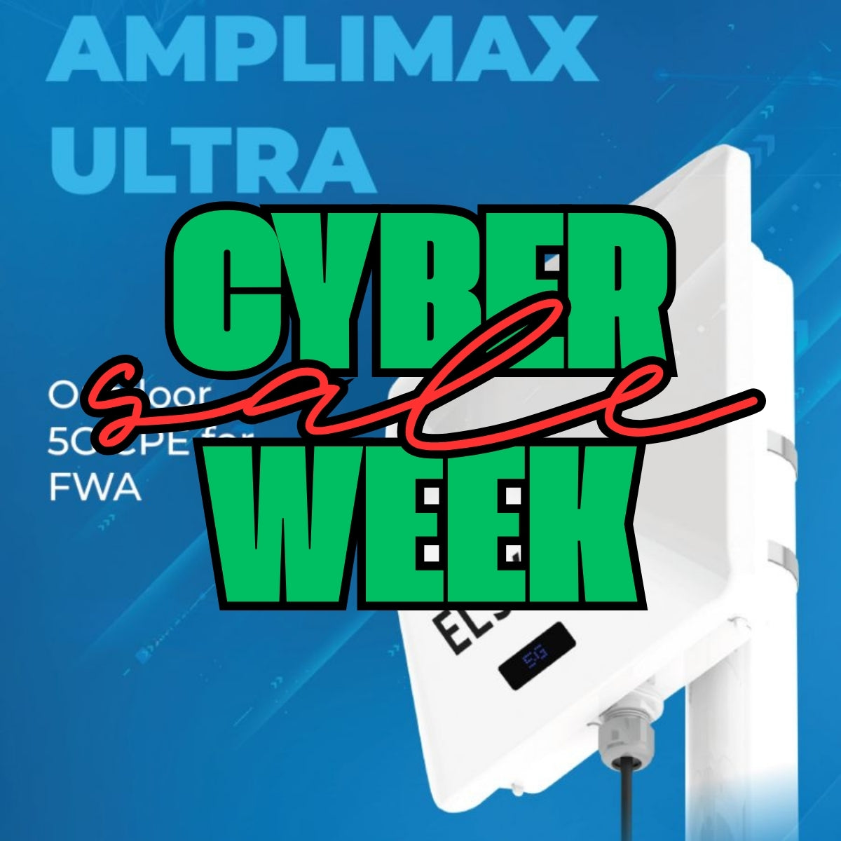 Elsys Amplimax Ultra 5G Outdoor CPE and Directional Antenna