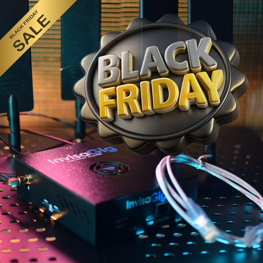 The InvisaGig | 5G Wireless High Speed Modem | Super Simple, Crazy Fast | HW v1.2