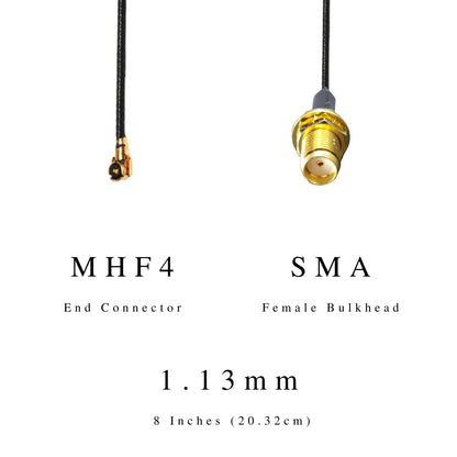 Antenna Pigtail Cables | Connect modems and PCB's to antenna connectors or adapters