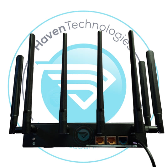 WiFiX NEXPRO V2 5G Gigabit Wireless Internet WiFi6 AX3000 Dual SIM Router with Quectel 5G Wireless Internet Modem Options
