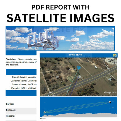 Cellular Tower Survey Reports