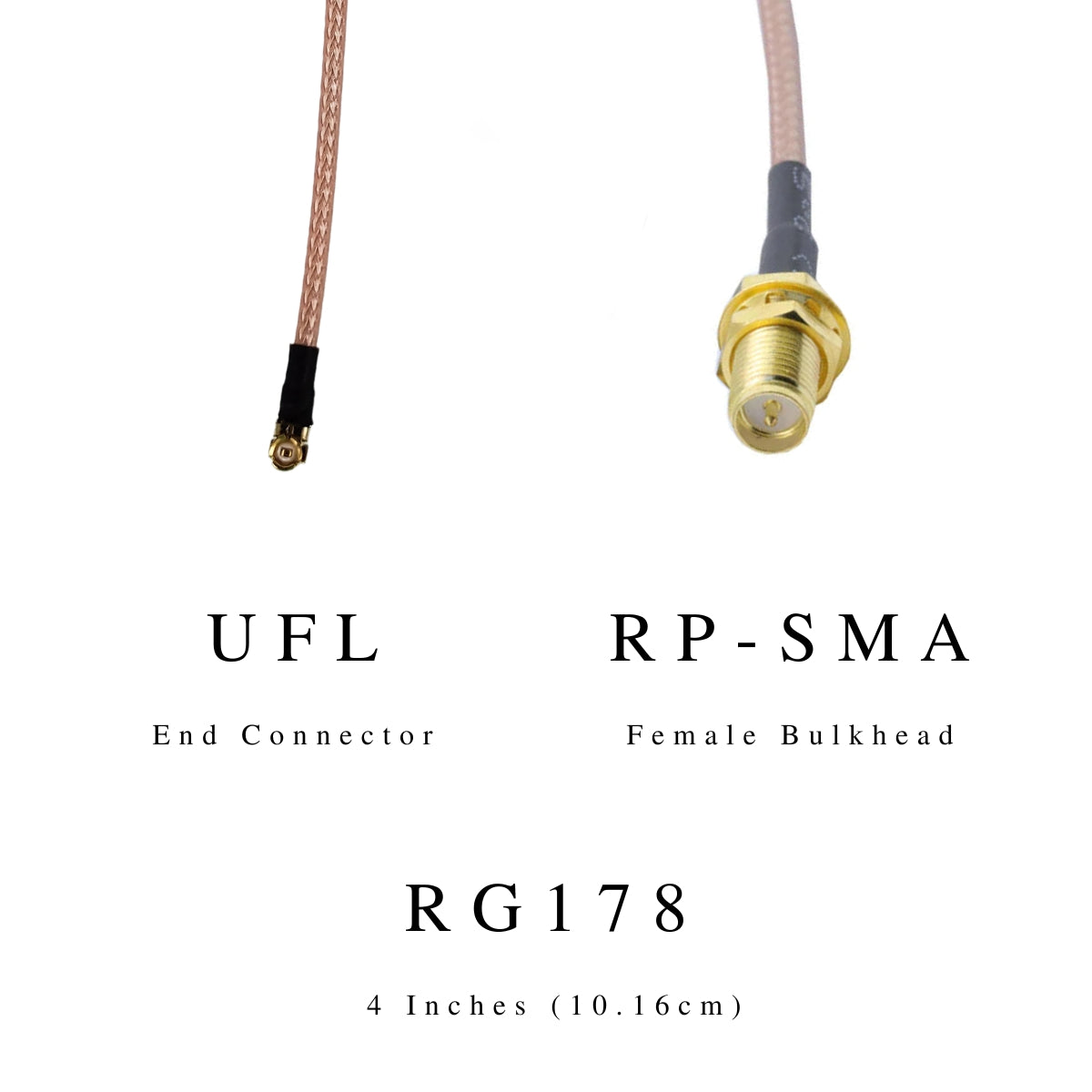 Antenna Pigtail Cables | Connect modems and PCB's to antenna connectors or adapters