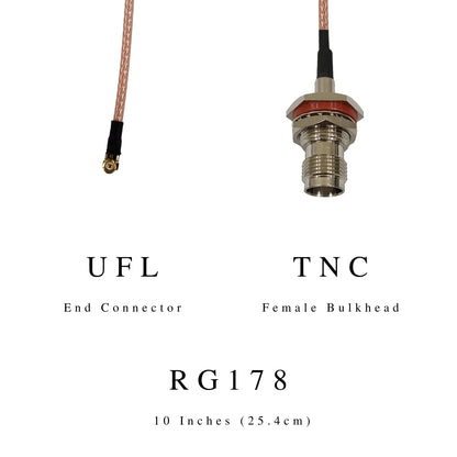 Antenna Pigtail Cables | Connect modems and PCB's to antenna connectors or adapters