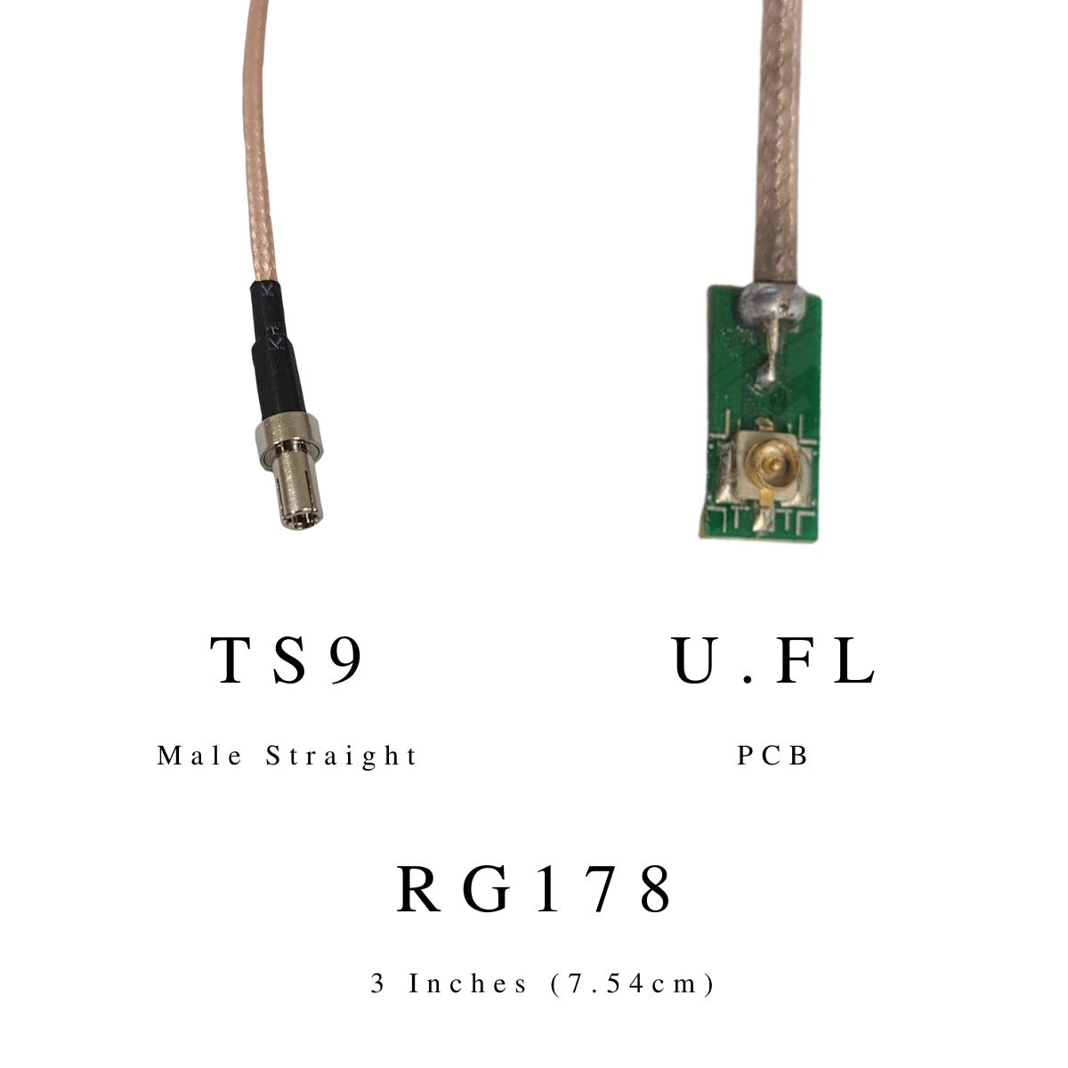 Antenna Pigtail Cables | Connect modems and PCB's to antenna connectors or adapters