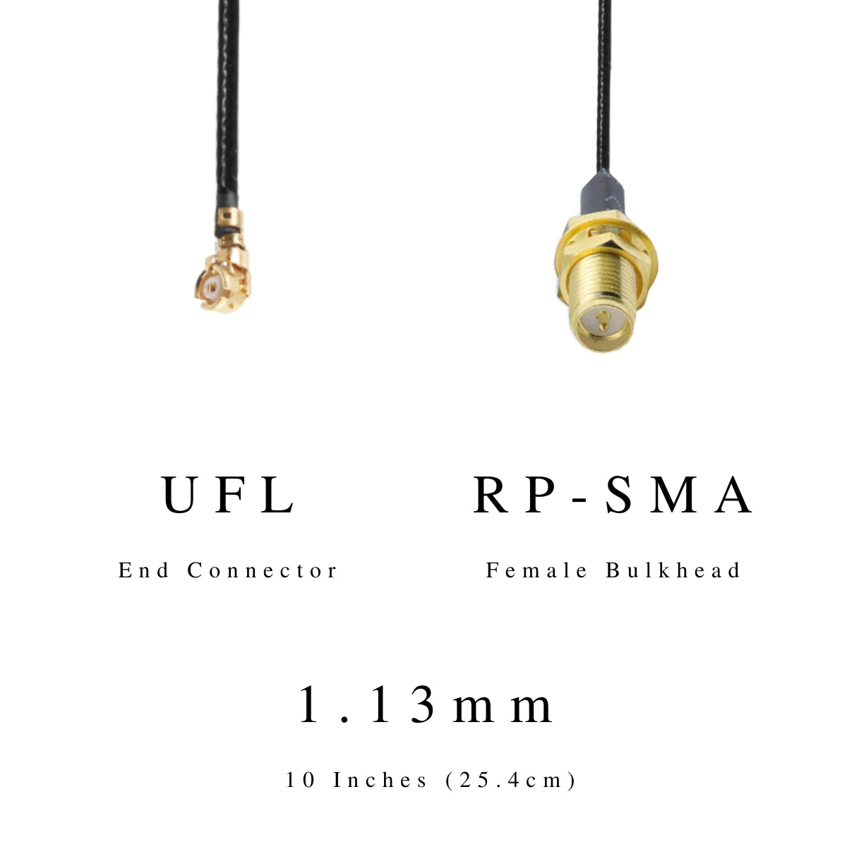 Antenna Pigtail Cables | Connect modems and PCB's to antenna connectors or adapters