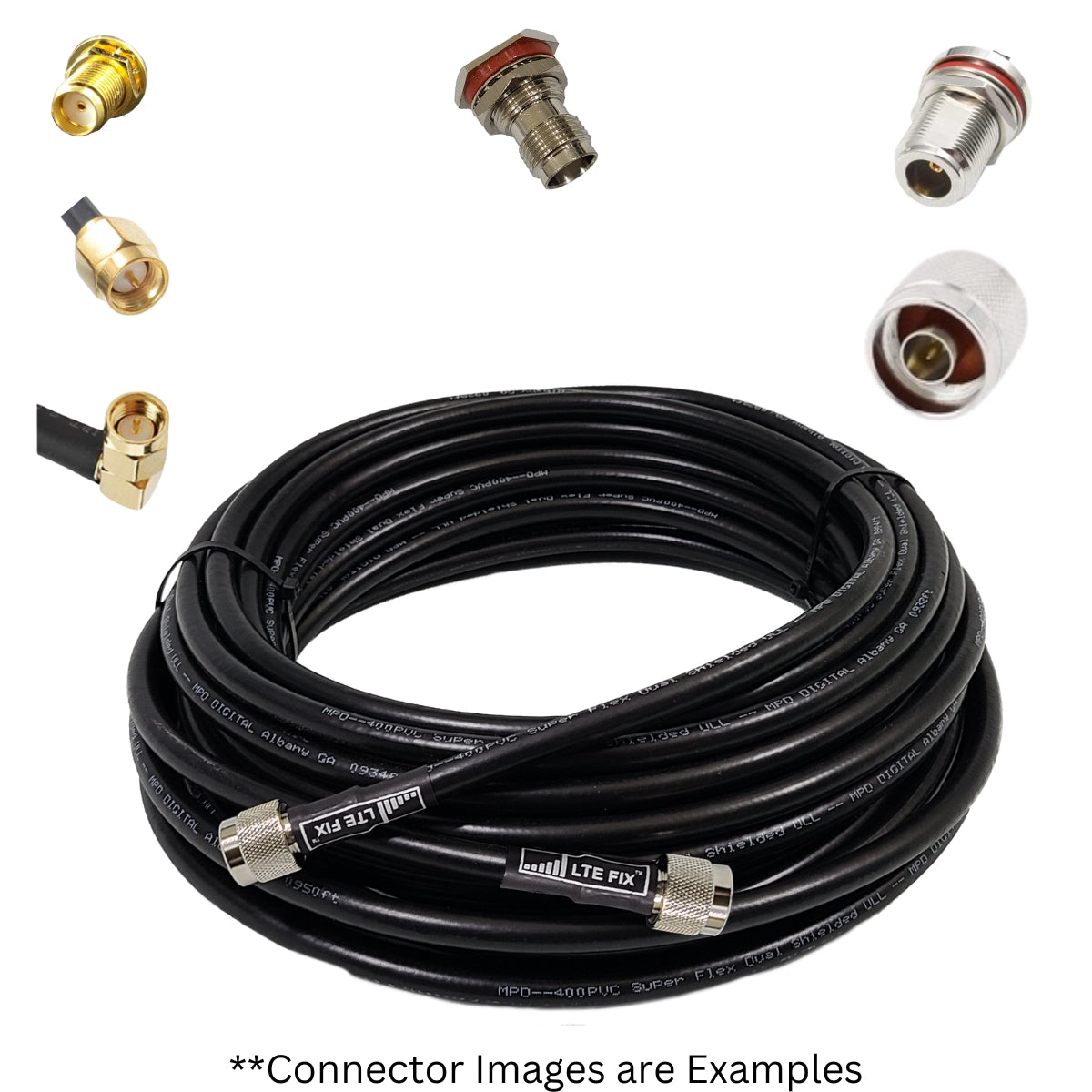 Coax Antenna Cabling - High Quality - Low Loss - Made in the USA